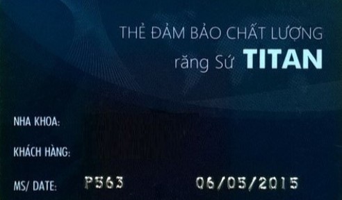 Cam kết bảo hành trọn đời